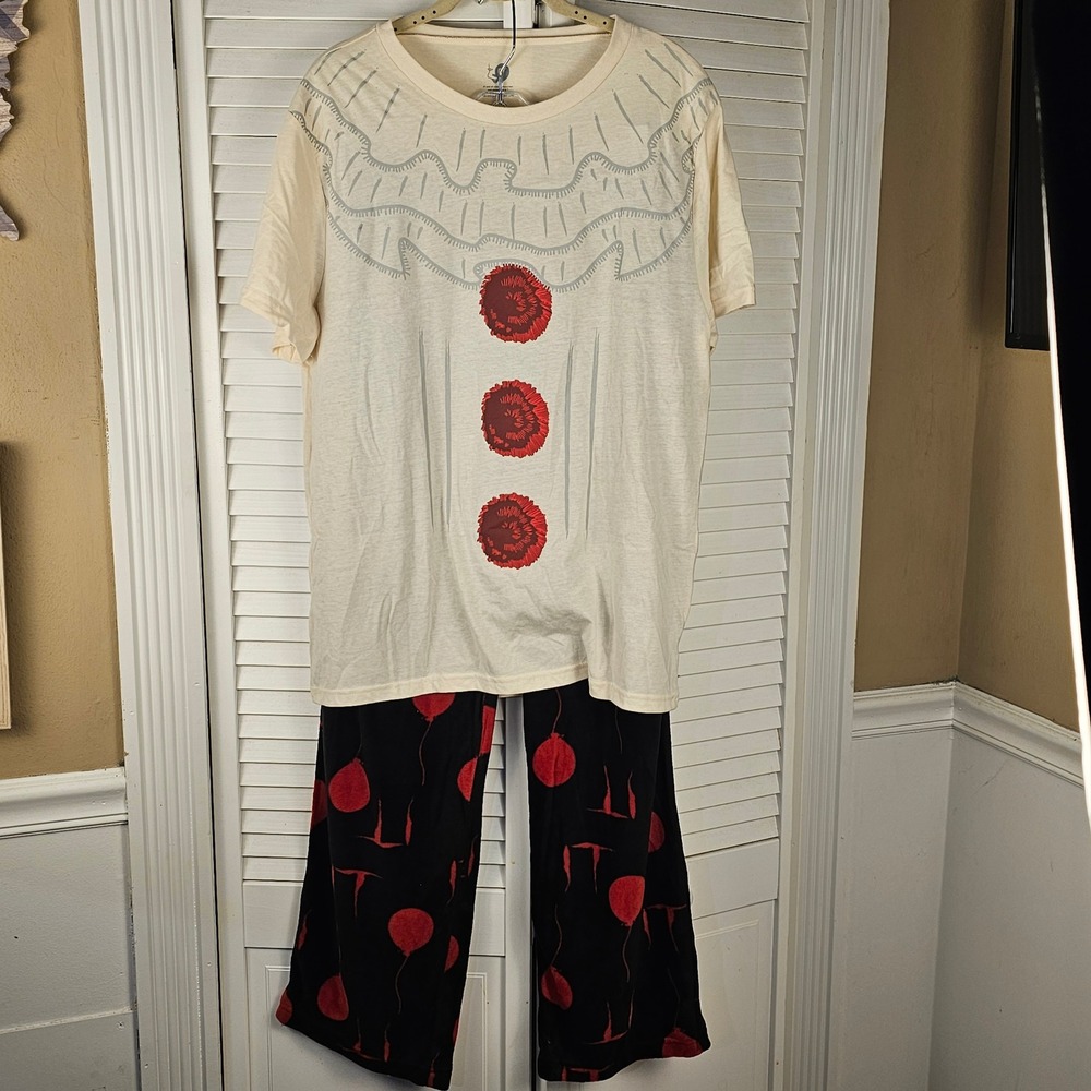 Warner Bros‎ Womens It Halloween Pajamas Medium